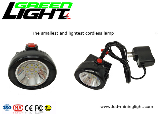 Su geçirmez IP67 80lum 4000lux Akülü Madencilik Işık 0.65W Anti-patlayıcı Led Madencilik Kafa lambası