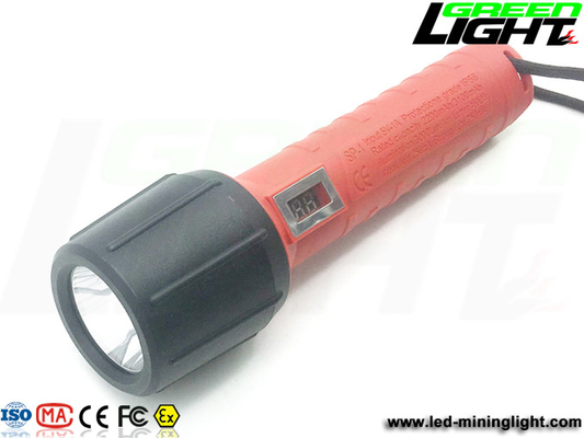 3000lux 2200mAh Patlamaya Dayanıklı Meşale Işığı IP68 450lum