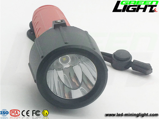 3000lux 2200mAh Patlamaya Dayanıklı Meşale Işığı IP68 450lum