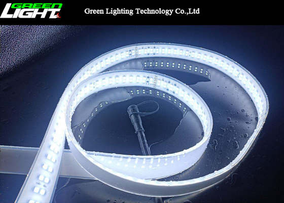 SMD5050 144LEDs Çift Sıralı LED Bant Işıkları Sıcak Beyaz 2000lum / m