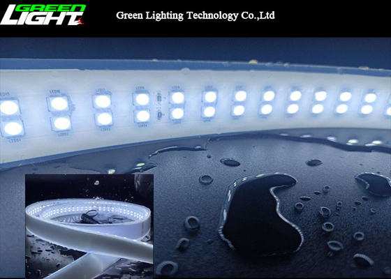 Çift Sıralı 6500k SMD5050 LED Silikon Şerit Işık 12W / M