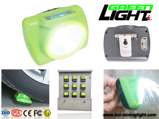 Endüstriyel Madencilik Aydınlatması için ATEX 13000lux LED Madenci Kapak Lambası 240lum