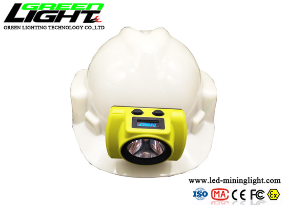 18000LUX 6.8Ah Şarj Edilebilir Madencilik Kapaklı Lambalar IP68 385LUM