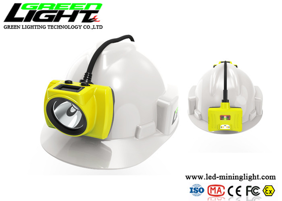 18000LUX 6.8Ah Şarj Edilebilir Madencilik Kapaklı Lambalar IP68 385LUM