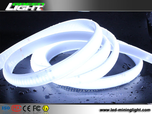 3100 Lümen SMD5050 Çift Sıra Led Şerit Silikon 220VAC 35W/M Tünel İçin