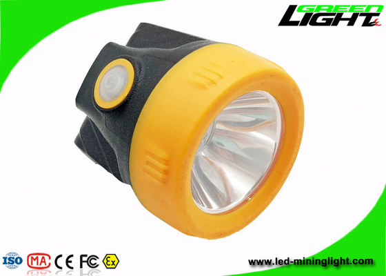USB Şarj Cihazı ile Hafif 1.1W 143lum Kablosuz LED Kask Işık 3.8AH
