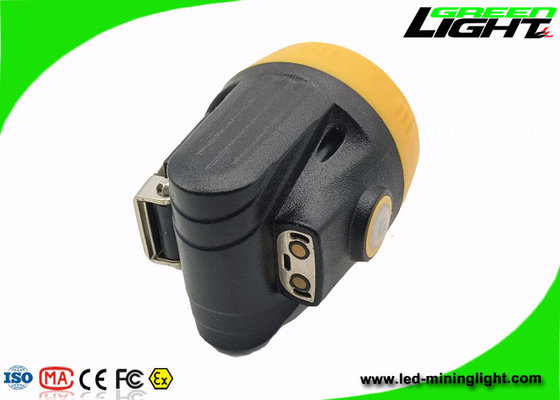 USB Şarj Cihazı ile Hafif 1.1W 143lum Kablosuz LED Kask Işık 3.8AH