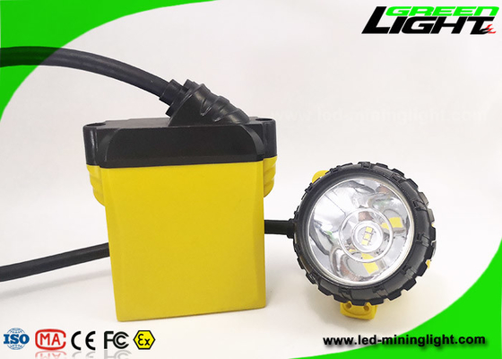Taşınabilir 348lum 10.4Ah Kablolu Madenciler Hafif 25000LUX Patlamaya Dayanıklı