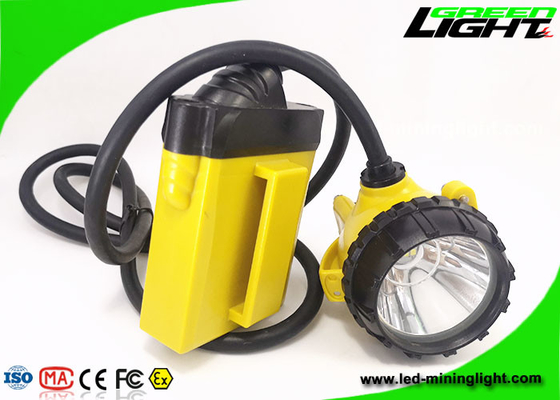 Taşınabilir 348lum 10.4Ah Kablolu Madenciler Hafif 25000LUX Patlamaya Dayanıklı