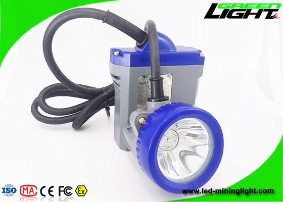 144um 10000lux Madencilik Güvenlik Kask Lambası Kablolu 22 saat