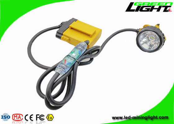 348Lum 25000lux Patlamaya Dayanıklı Madencilik Farı 10.4Ah Kablolu