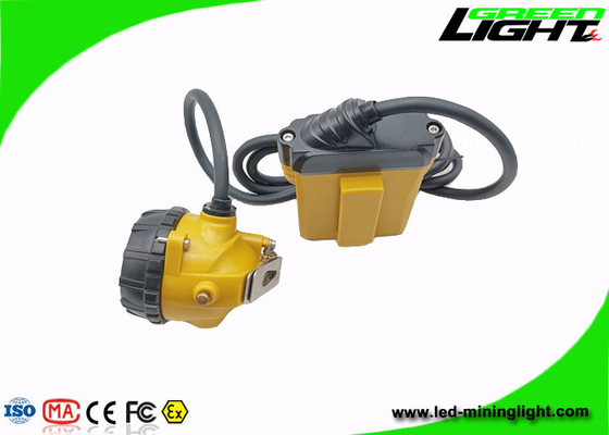 390lum 25000lux LED Madencilik Kapağı Işık 10.4Ah Patlama Korumalı