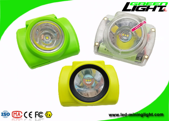 4.2W 13000lux LED Madenciler Kapağı Far Şarj Edilebilir Pil 348lum