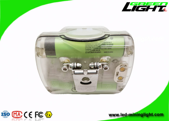 GLC-6S 348lum 4.2W LED Madenciler Kapak Lambası Şeffaf 6.8Ah Panasonic Pil