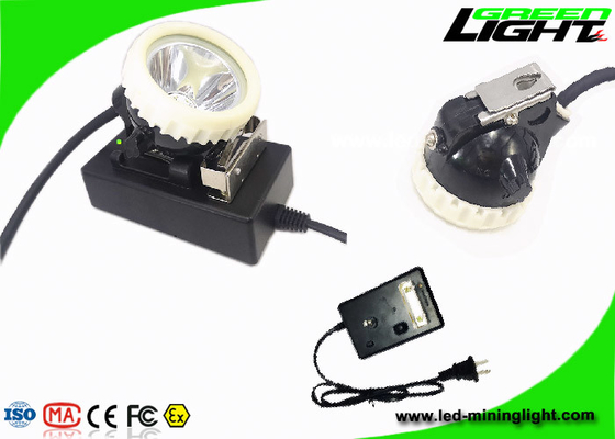 Şarj Edilebilir 450mA 216lum Madenciler Kask Işığı 1.11W Kablolu Led Madencilik Lambası