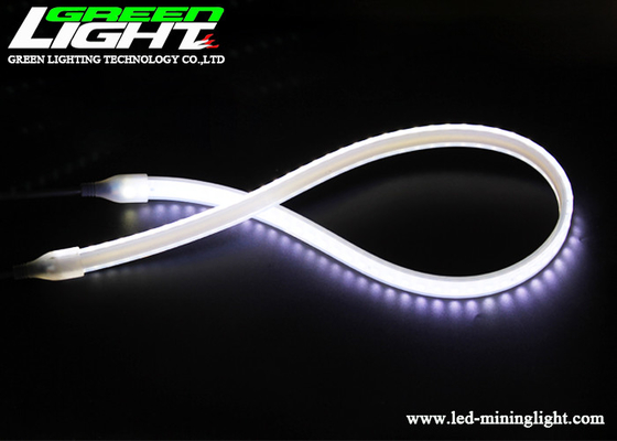 Tek Kullanımlık Sarıcı RGB Led Şerit Işıklar Şeffaf Silikon 72LEDs/M
