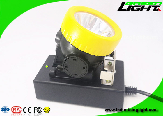 230mA 4000lux Akülü Led Madencilik Lambası Yeraltı 96lum