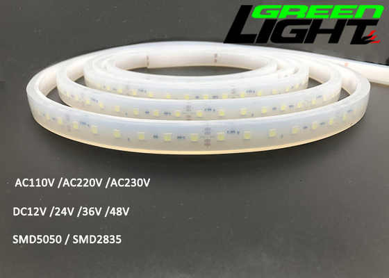 Yeraltı Madenleri için 24V 2362lum SMD2835 Led Su Geçirmez Şerit Işıklar 230VAC