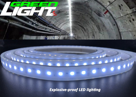 Yeraltı Madenleri için 24V 2362lum SMD2835 Led Su Geçirmez Şerit Işıklar 230VAC