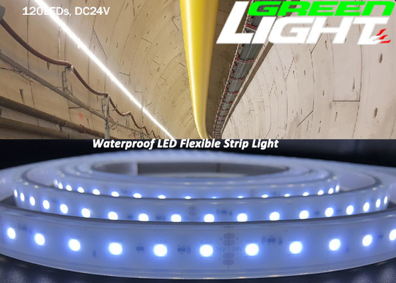 SMD5050 30W Çift Sıralı Led Şerit Işık DC36V 2230lum Tünel İçin