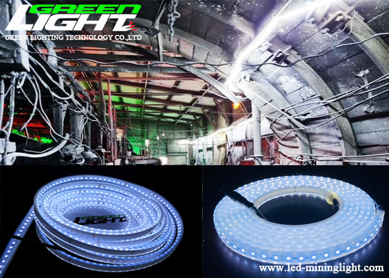 220VAC 2000lum LED Madencilik Şerit Işığı ATEX Kesilebilir LED Şerit Işığı