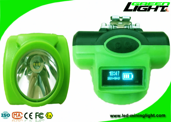OLED Ekran Akülü Madenci Şapka Lambası Manyetik USB 232 lum 13000 Lux Su Geçirmez Kablosuz Cree Led Kask Şapka Lambası