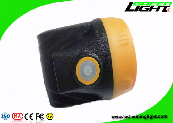 Akülü 1.1 W LED Madencilik Kapağı Lambası Su Geçirmez 10000lux 143lum USB Şarj Led Madenci Far