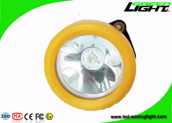 0.74W 96lum 5000lux Akülü Başlıklı Işık Şarj Edilebilir Madencilik Farı ABS SANS 1438 Standardı