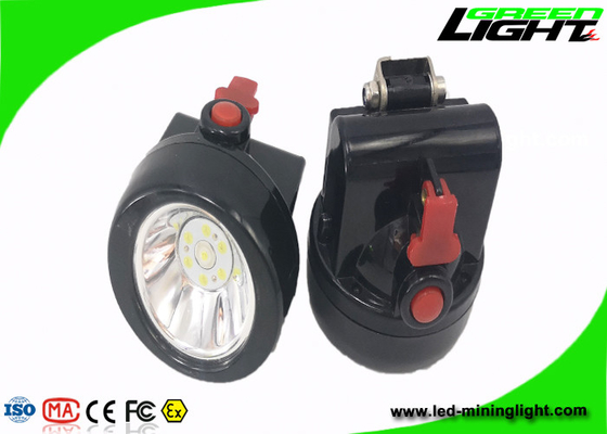 0.65W 4000Lux Taşınabilir Akülü Kapak Lambası Şarj Edilebilir Lityum İyon Mini Kask Far