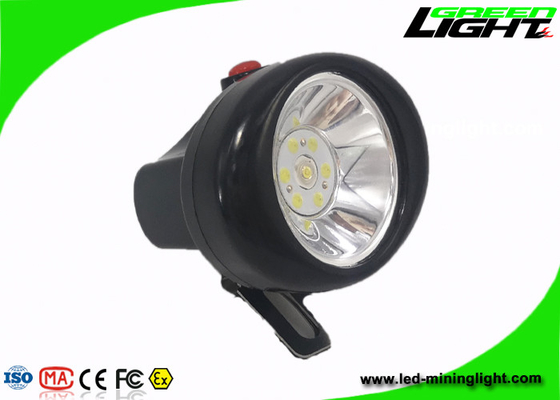 0.65W 4000Lux Taşınabilir Akülü Kapak Lambası Şarj Edilebilir Lityum İyon Mini Kask Far