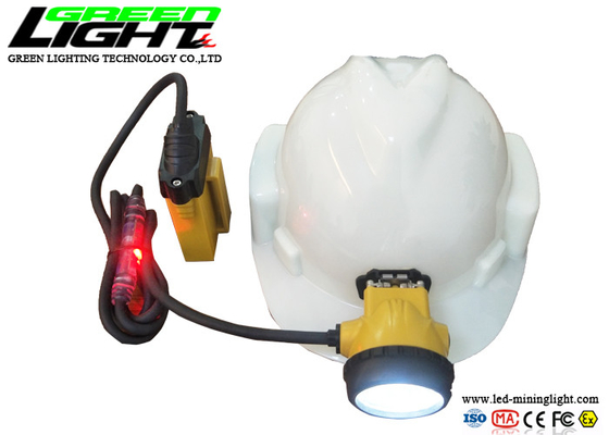 ATEX 800mA LED Madenciler Kapak Lambası 25000Lux 348lum Yeraltı