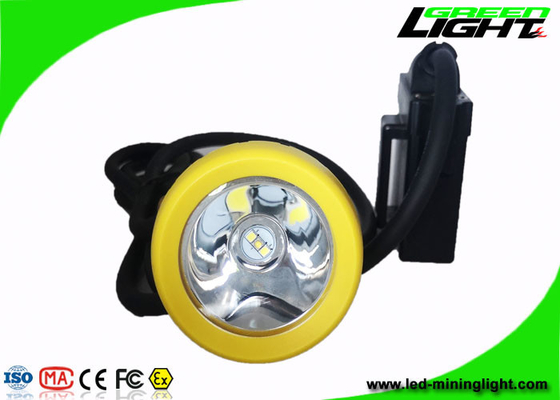 10000Lux LED Madencilik Işığı 1.67w 7.8Ah Su Geçirmez 216lum Şarj Edilebilir Far USB Kömür Madenciliği için Şarj