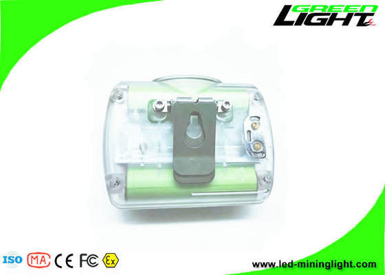 Şeffaf 13000 Lux Akülü Led Madencilik Işıkları IP68 OLED Ekranlı Madenci Farlı Suya Dayanıklı Cree Led