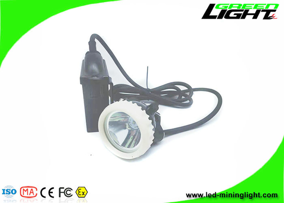 10000Lux LED Madenci Kapağı Lambası Şarj Edilebilir Lityum Pil 1.67W 6600mAh ABS PC Su Geçirmez