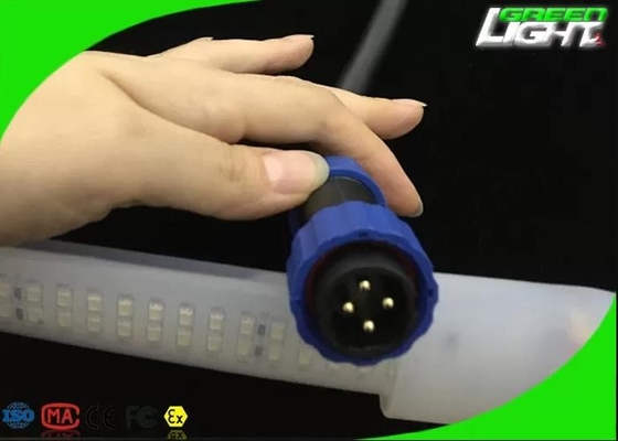 2230lum/m Silikon Led Şerit Işık Çift Sıralı DC36V/AC110V/220 V SMD5050 30 W/M Beyaz Renk