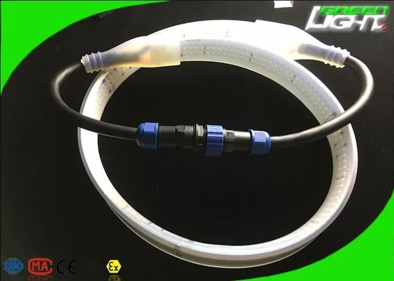 2230lum/m Silikon Led Şerit Işık Çift Sıralı DC36V/AC110V/220 V SMD5050 30 W/M Beyaz Renk