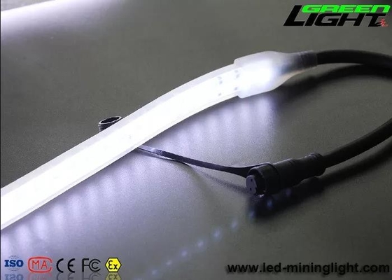 3100 Lümen IP68 Su Geçirmez Silikon Led Şerit Işık 35W / M Epistar 6200K Yeraltı Tüneli için