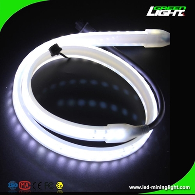 IP68 Suya Dayanıklı LED Esnek Şerit Işıklar Yeraltı Madenciliği için 15W / M LED Tünel Işık