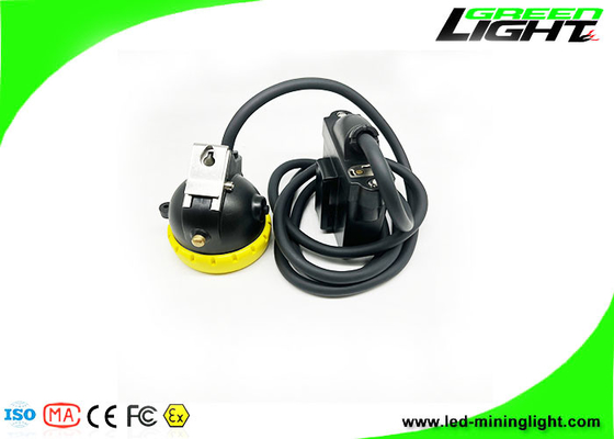 16 saat LED Madencilik Kapak Işıkları 10000 Lux 6600 mAh USB Şarj Cihazı Madenciler Baret İçin Far