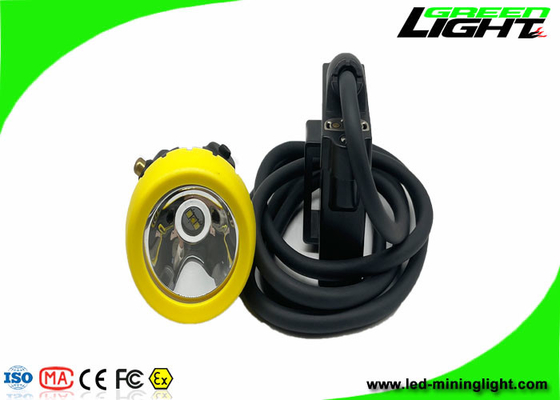 16 saat LED Madencilik Kapak Işıkları 10000 Lux 6600 mAh USB Şarj Cihazı Madenciler Baret İçin Far