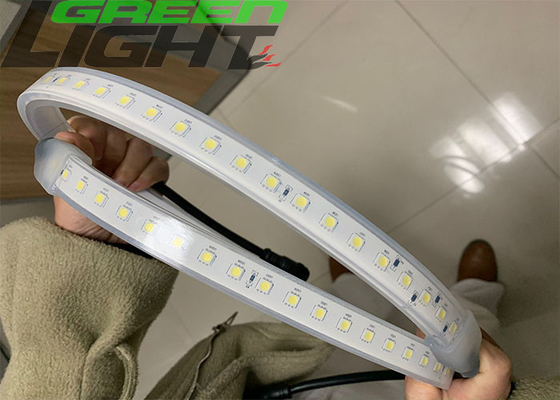 Çok renkli Yüksek Parlaklık Led Şerit Işıklar Su Geçirmez 36Volt SMD5050 Madencilik Tüneli Dış Mekan İçin Soğuk Beyaz