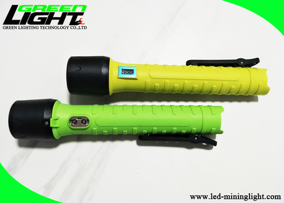 IP68 Patlama Korumalı El Feneri CREE 5W 6.4Ah Şarj Edilebilir Meşale Işığı