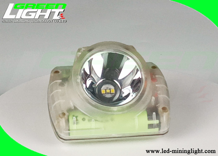 15000lux Kömür Madenciliği Farları 14H Beyaz Parlaklık Anti Scratch Lens Akülü Lamba