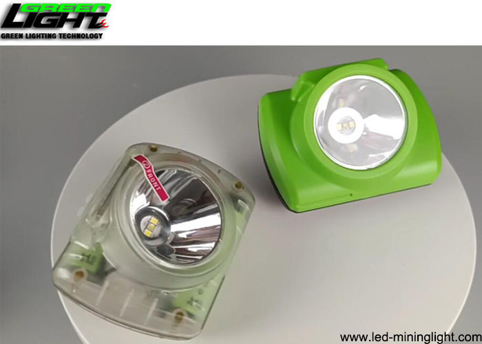 Hafif LED Madenciler Kap Lambası 13000LUX Baret İçin Yüksek Lümen Şoka Dayanıklı