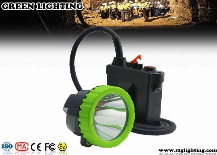 4.2V 5W Cree Led Beyaz Aydınlatma IP67 CE, EXIB II Sertifikası Madencilik Kap Işıkları