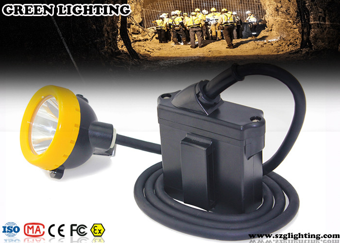 15000 Lux Güçlü Parlaklık LED Madencilik Işığı 3 Watt Ana LED Gücü 146 Lümen