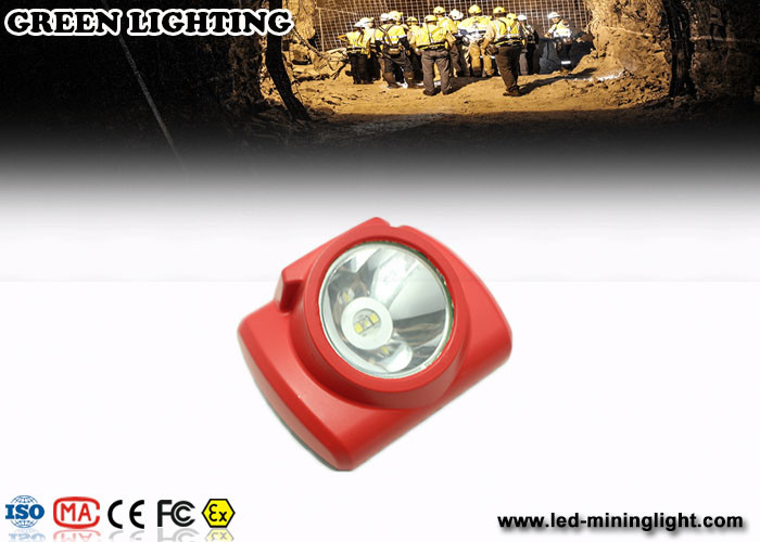4 modlu aydınlatma ile özel renkli kablosuz Madencilik Hard Hat Led Işıklar