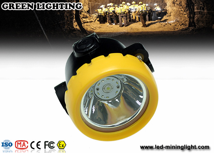 GL2 - Bir Coal Miners Lambası, şarj edilebilir Cordless Mining Cap Lambaları Klasik görünüm