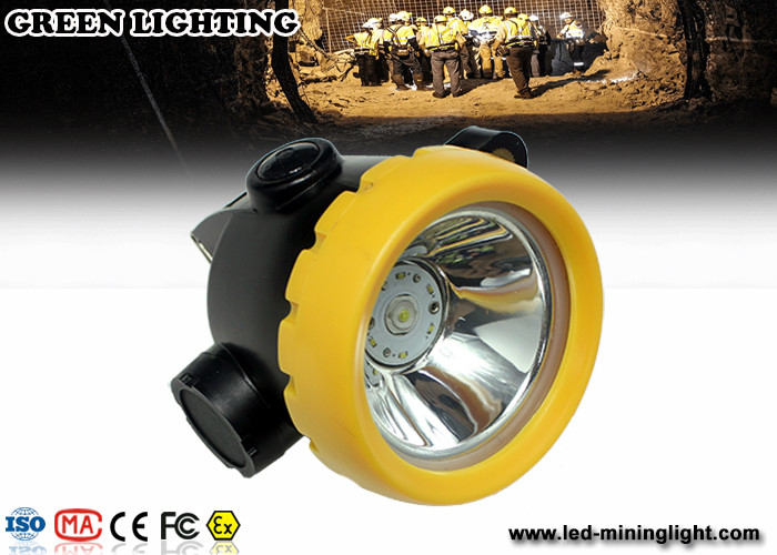Yeraltı 0.93w Akülü Led Madencilik Kapak Lambası 13 Saat Çalışma Süresine Devam Et