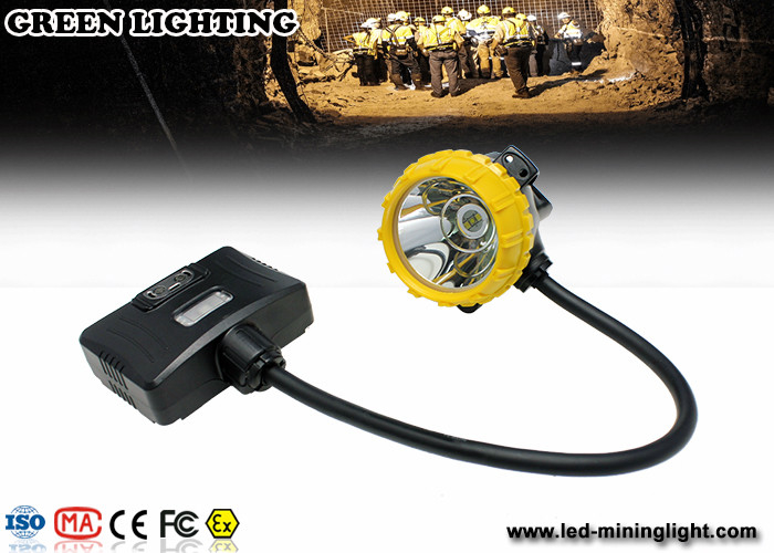3.7V 450mA Şarj Edilebilir LED Far Yarı - Kordon Kask Üstü Lamba